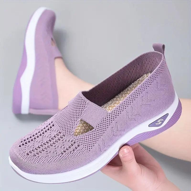 Zapatillas bajas elegantes punto - MxZap