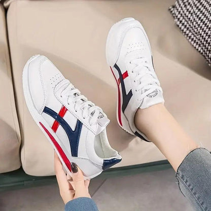 Zapatillas planas bloques color para mujer - MxZap