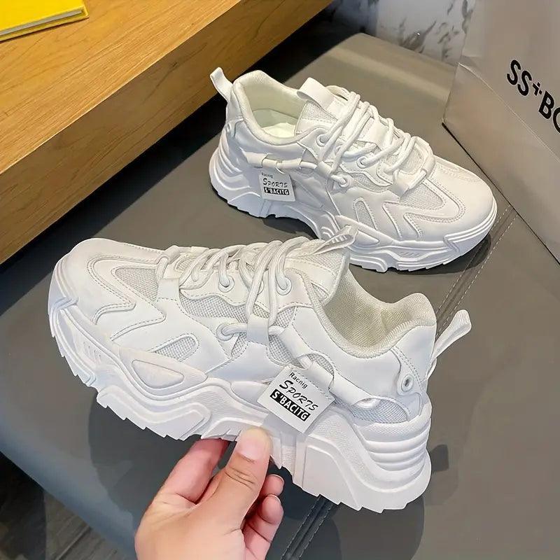 Zapatos plataforma cordones moda - MxZap