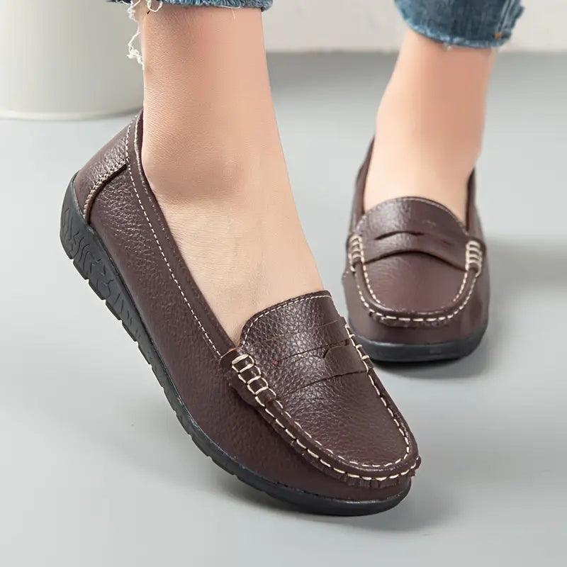 Zapatos sin cordones mujer color liso - MxZap