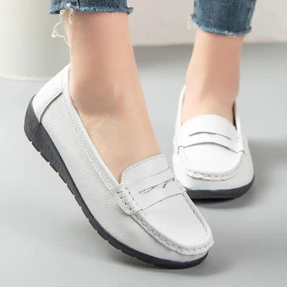 Zapatos sin cordones mujer color liso - MxZap
