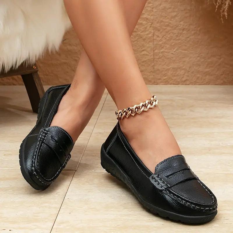 Zapatos sin cordones mujer color liso - MxZap