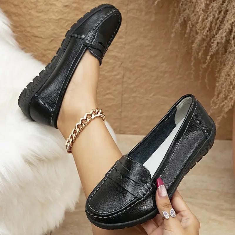 Zapatos sin cordones mujer color liso - MxZap